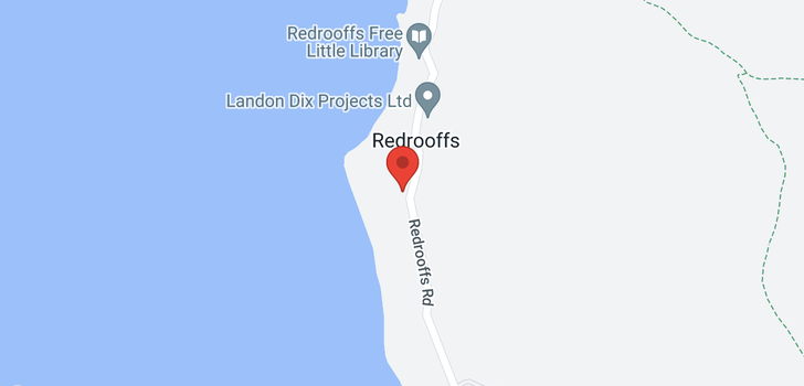 map of 8665 REDROOFFS ROAD
